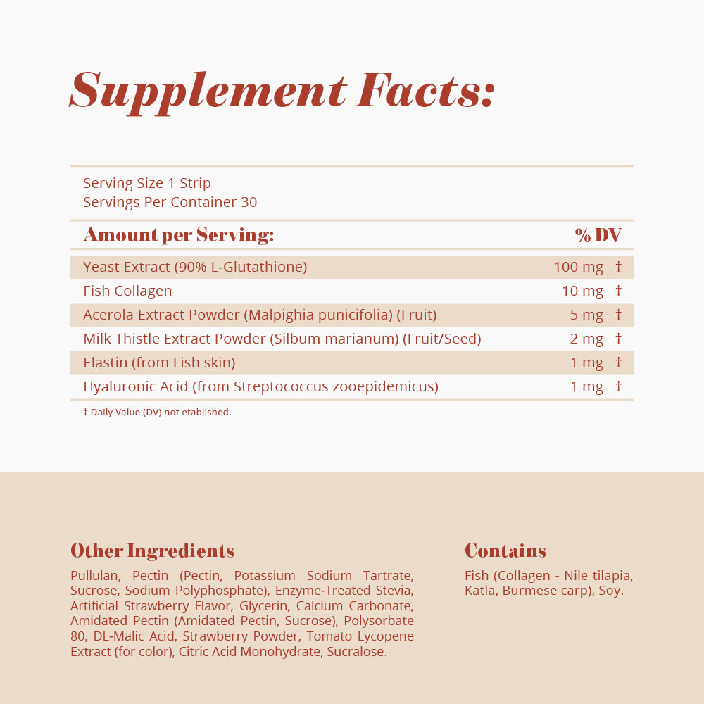 What the Glass Skin Glutathione Strip